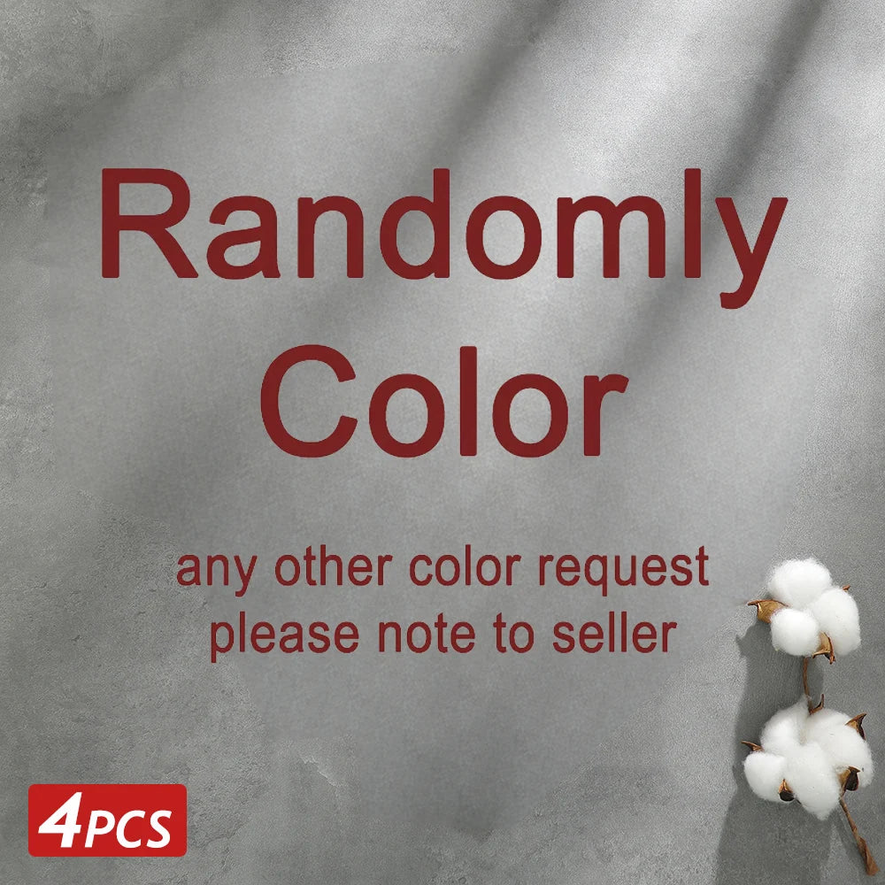 Cotton Seamless Panties 4PCS Women's Low Rise Briefs