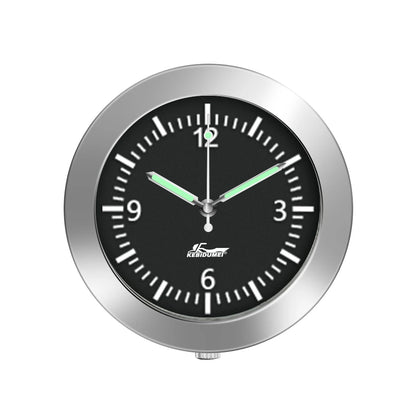 Mini Car Clock – Luminous Quartz Dashboard & Air Vent Clock