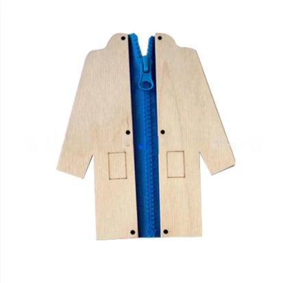 Montessori Busy Board – Wooden Sensory Learning Toy for Kids