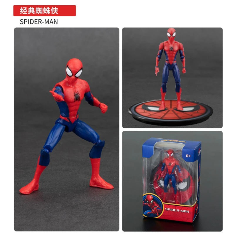 Iron Man Action Figure 7cm Movable Marvel Collectible Model Toy