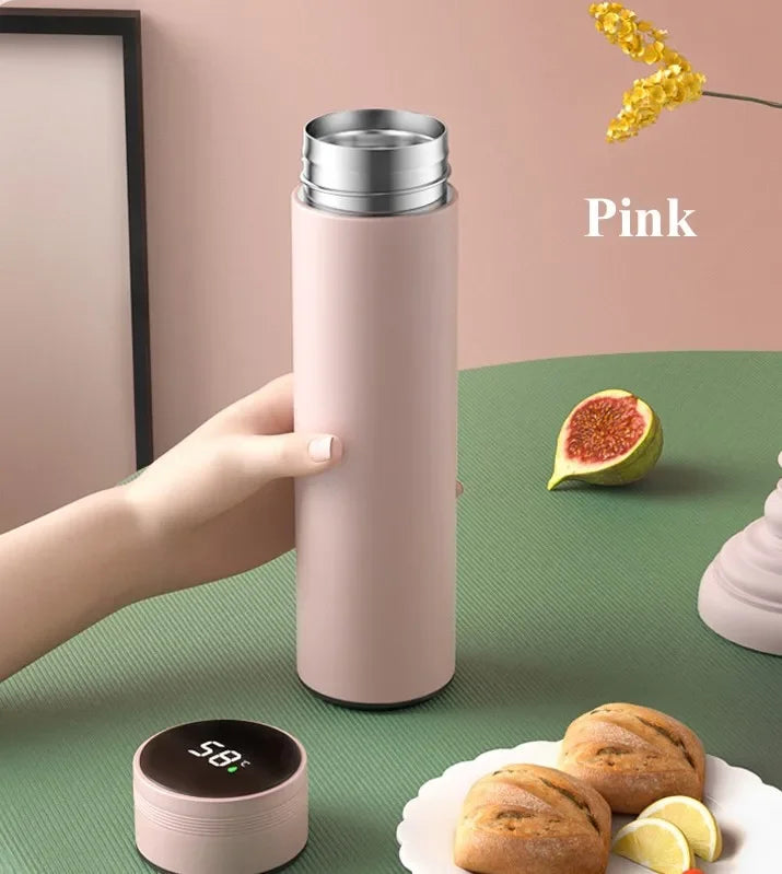 500ML Temperature Display Thermos Cup – Insulated Stainless Steel Bottle