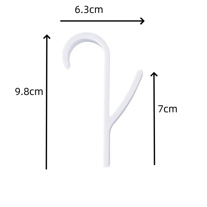 Radiator Towel Hooks Bathroom Heated Rail Hangers 2/6PCS