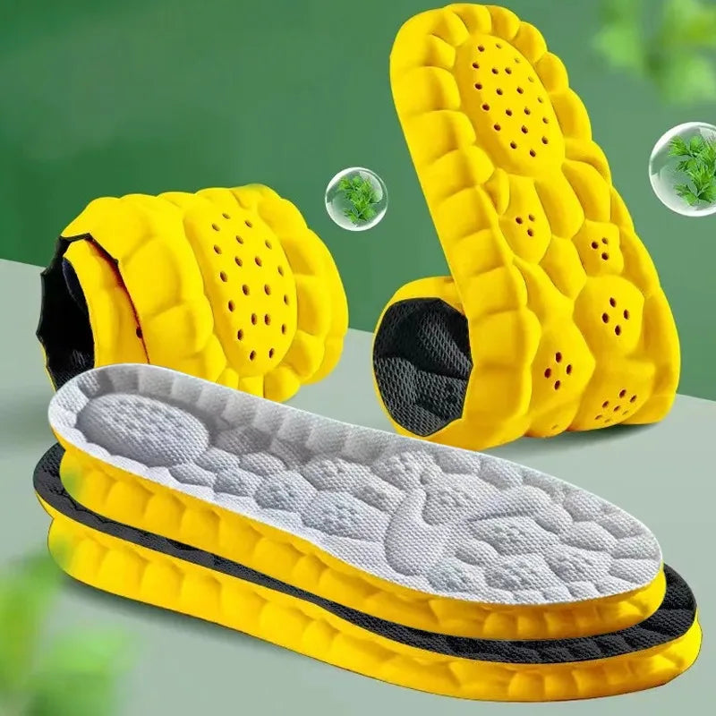 Memory Foam Insoles Shock Absorbing Foot Support Shoe Inserts