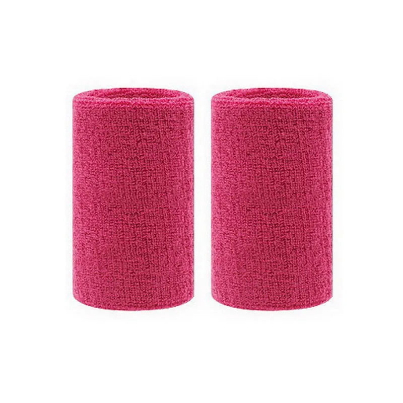 Sports Wrist Sweatbands 2PCS Tennis Fitness Wristbands