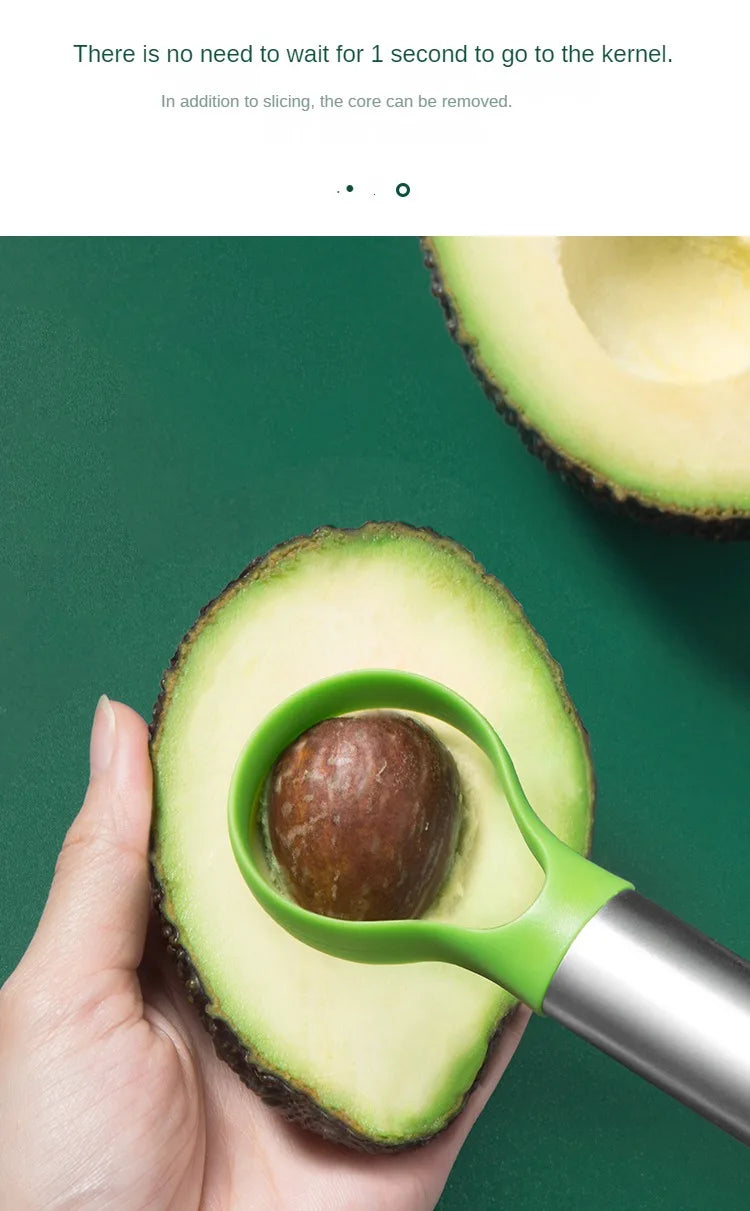 Avocado Knife Gadget – Stainless Steel Fruit & Vegetable Cutter