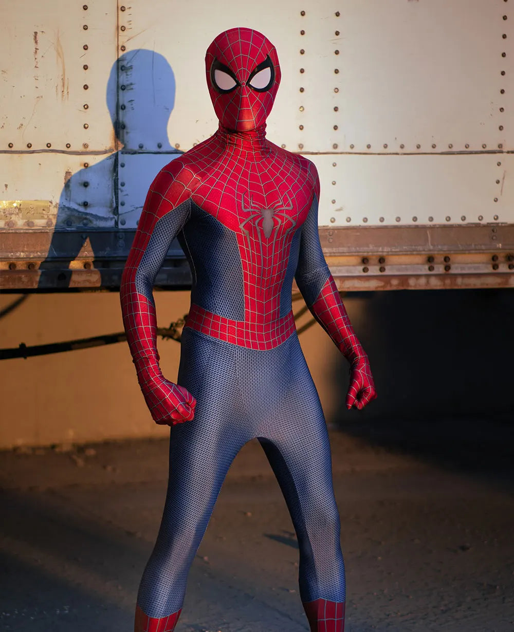 Superhero Cosplay Bodysuit Full Body Halloween Costume for Adults