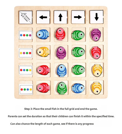 A hands-on educational game designed for logical thinking, color recognition, and interactive play.