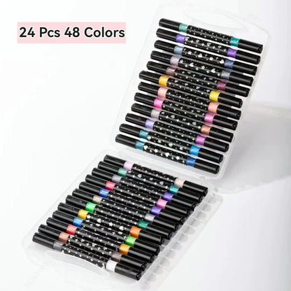 Dual Tip Glitter Art Markers