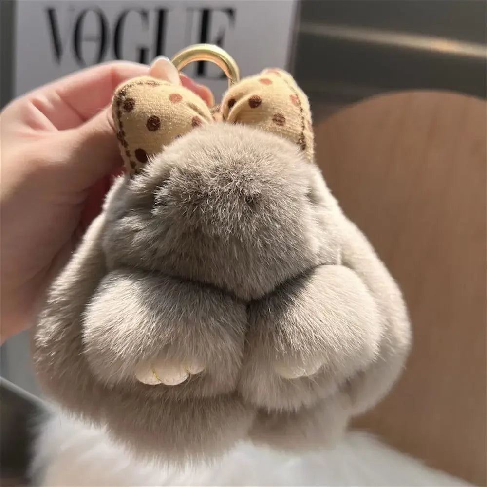 A cute decorative accessory for handbags, backpacks, car keys, and thoughtful gifting.