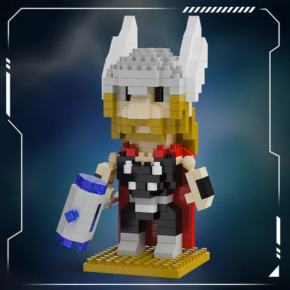 Marvel Building Block Figures Micro Superhero Toys