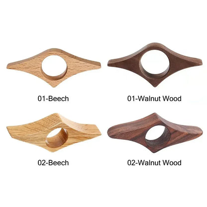 Wooden Thumb Bookmark for One-Hand Reading