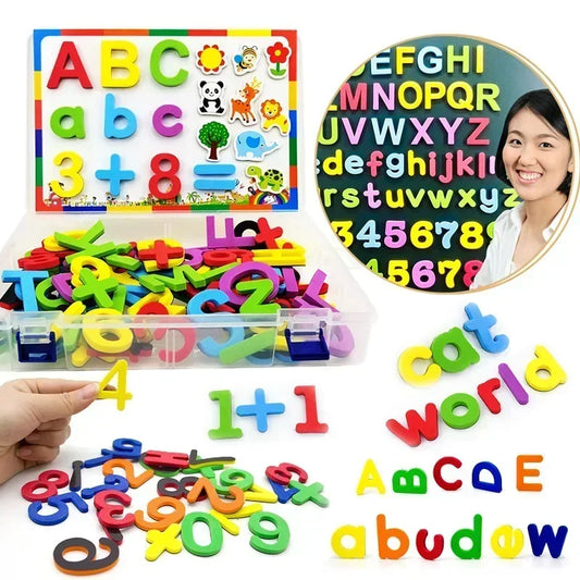 EVA Foam Magnetic Alphabet Letters Learning & Spelling Set