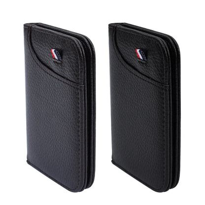 Slim Card Wallet PU Leather Mini Credit Card Holder