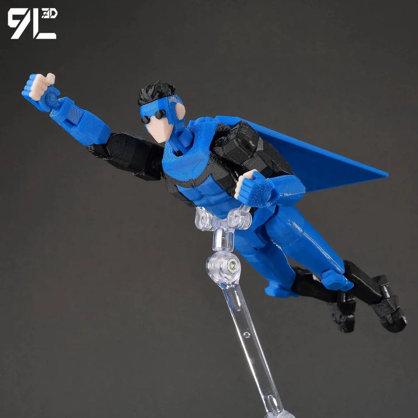 Invincible Boy Action Figure 14cm 3D Printed Poseable Model