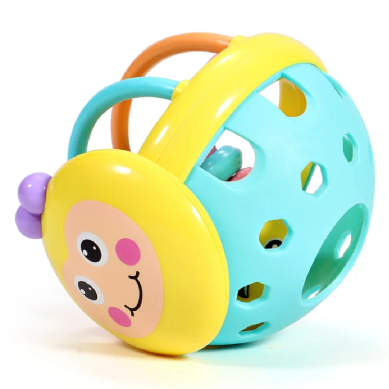Baby Soft Teething Toys Newborn Early Educational Sensory Teether Rattle Touch Hand Grasping Ball Develop Infant Ball Game Toy