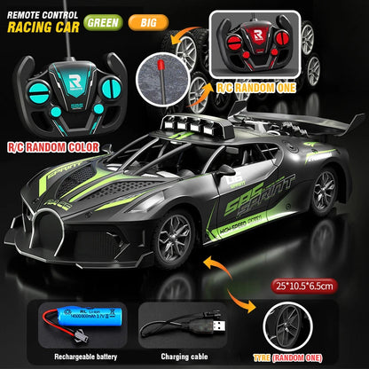 1/18 Rc Car Remote Control Cars High Speed Drift Sport Vehicle Sports Racing Car Toy Model Children Toys for Boys Birthday Gifts