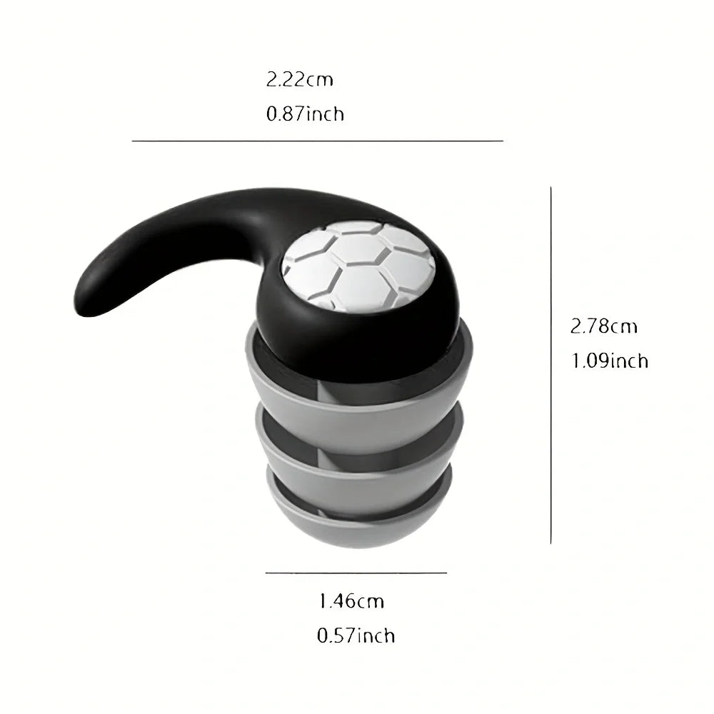 Noise Cancelling Earplugs – Silicone Sleep & Swimming Earplugs