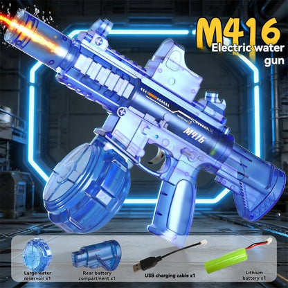 Electric Water Gun Toy Automatic Outdoor Water Spray Blaster