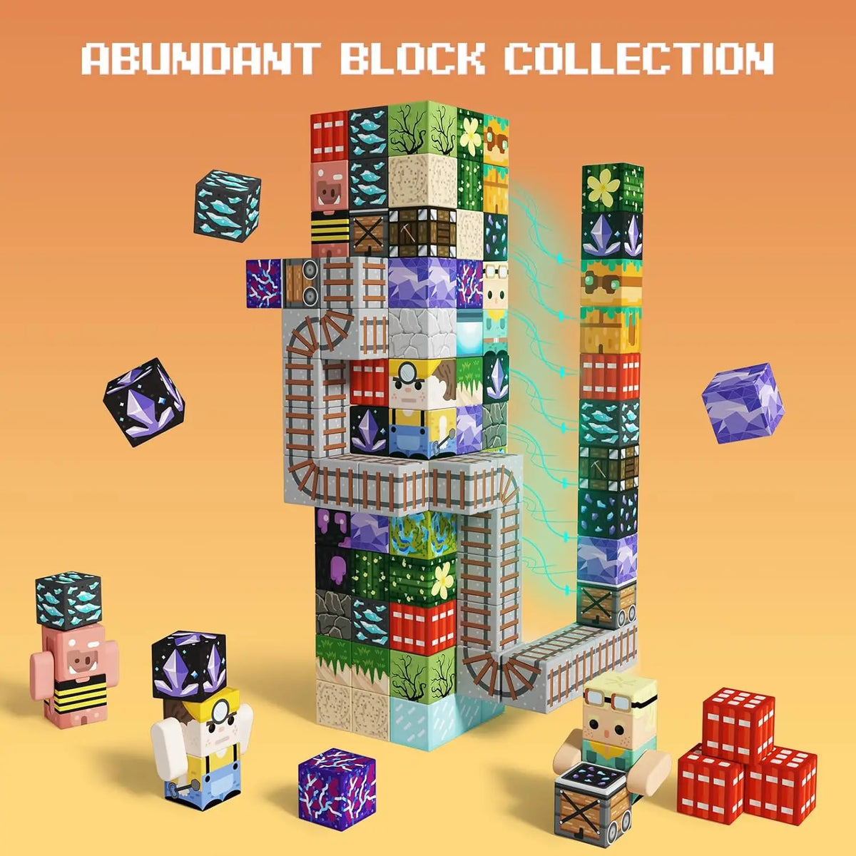 Magnetic Building Blocks – STEM Construction Toy