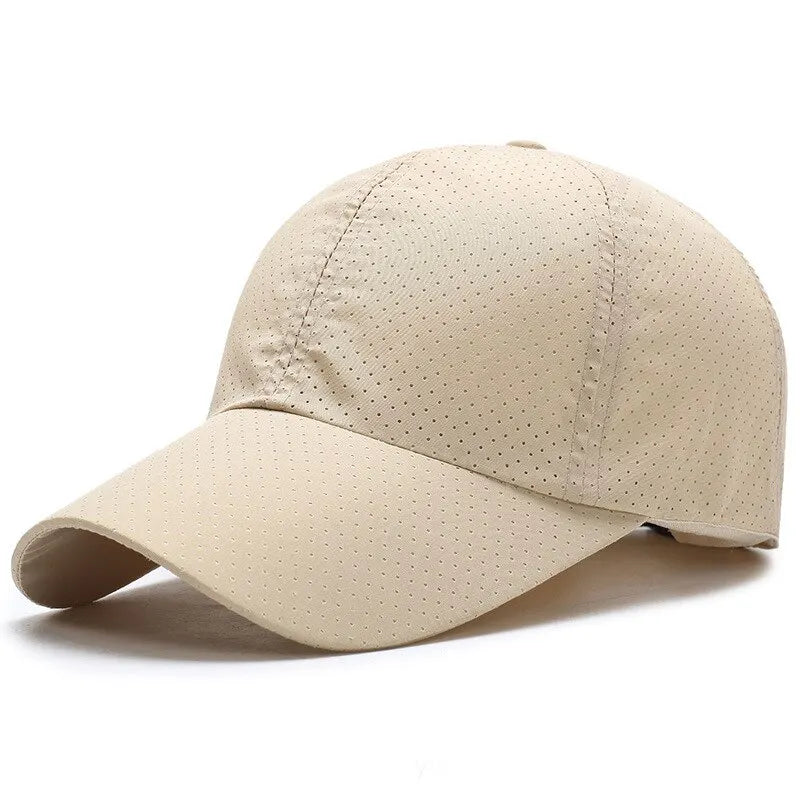 Mesh Baseball Cap Breathable Adjustable Sun Hat