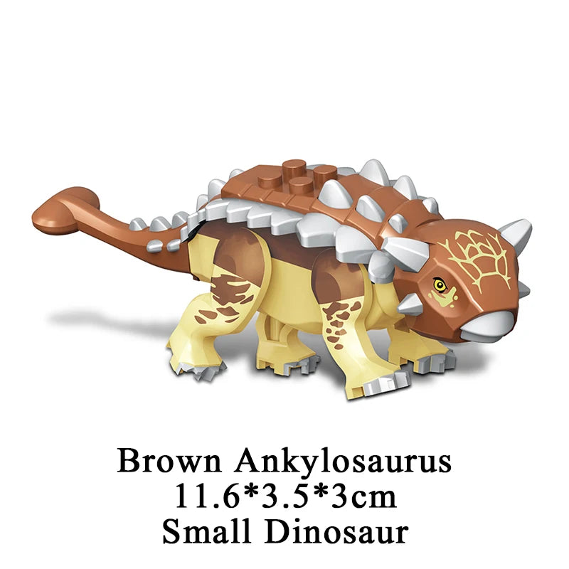 Jurassic Dinosaur Building Blocks – T-Rex, Raptor & More
