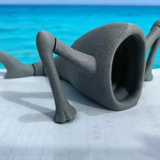 Deep Sea Monster Figure 3D Printed Movable Action Toy
