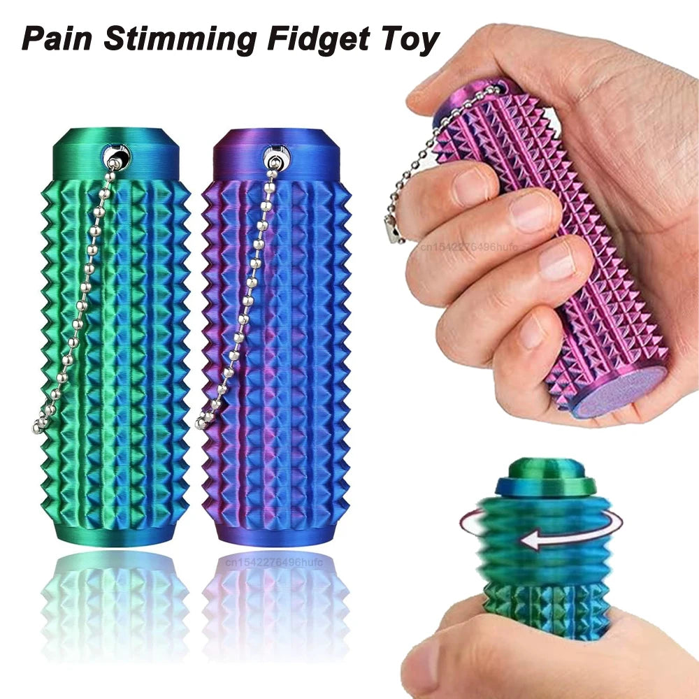3D Printed Little Ouchy Spiky Fidget Toy Keychain