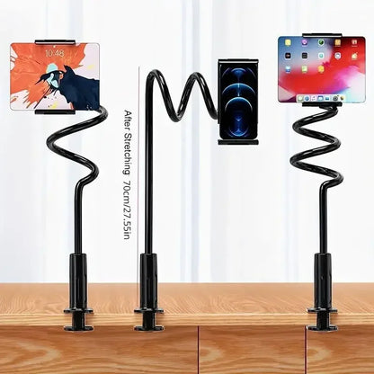 Adjustable Mobile Phone & Tablet Stand – Flexible Bedside & Desktop Holder