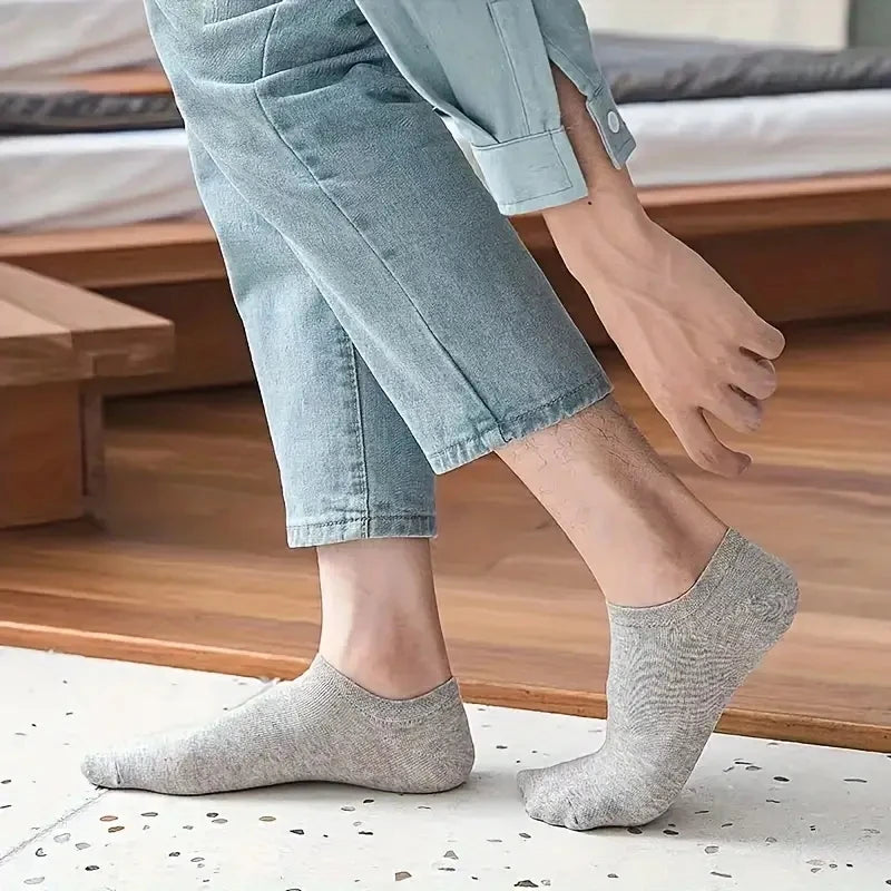 Ankle Socks 5 Pack Breathable Low Cut Unisex Socks