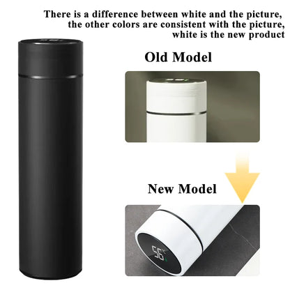 500ML Temperature Display Thermos Cup – Insulated Stainless Steel Bottle