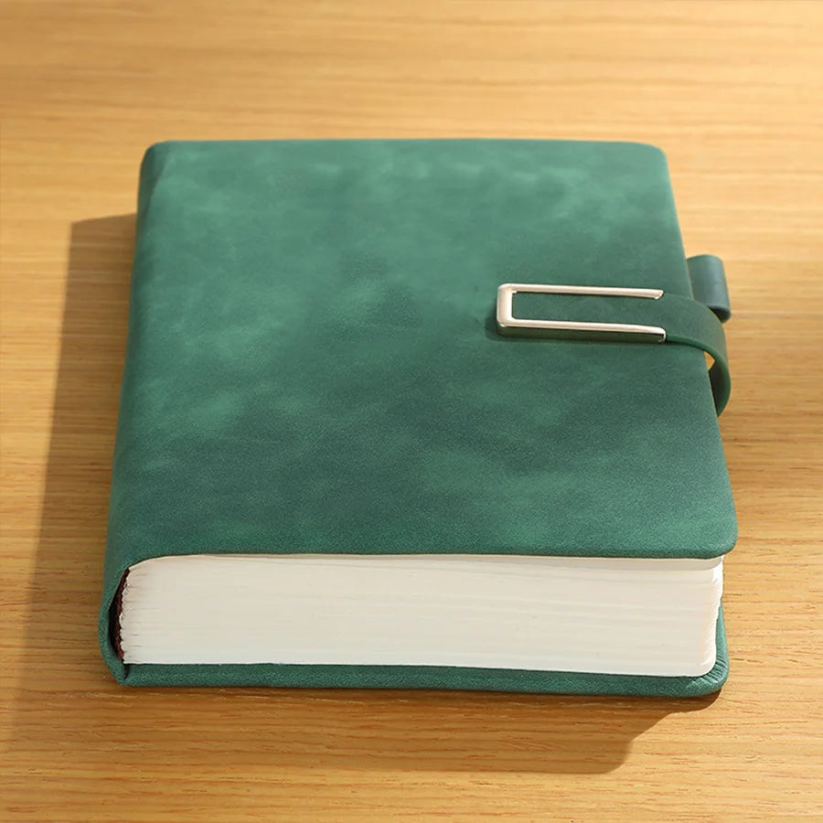 A5 Leather Notebook With Soft Cover