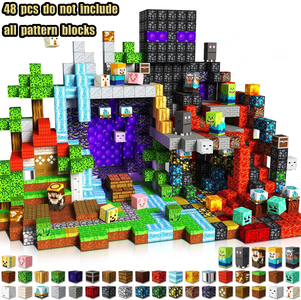 Magnetic Building Blocks – STEM Construction Toy