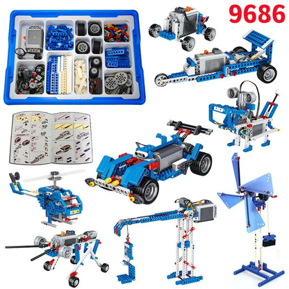 STEM Technical Building Blocks Set – Educational Robot Kit