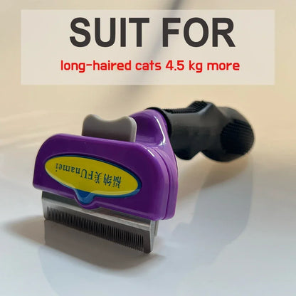 Pet Deseeding Brush for Dogs & Cats – Grooming Comb