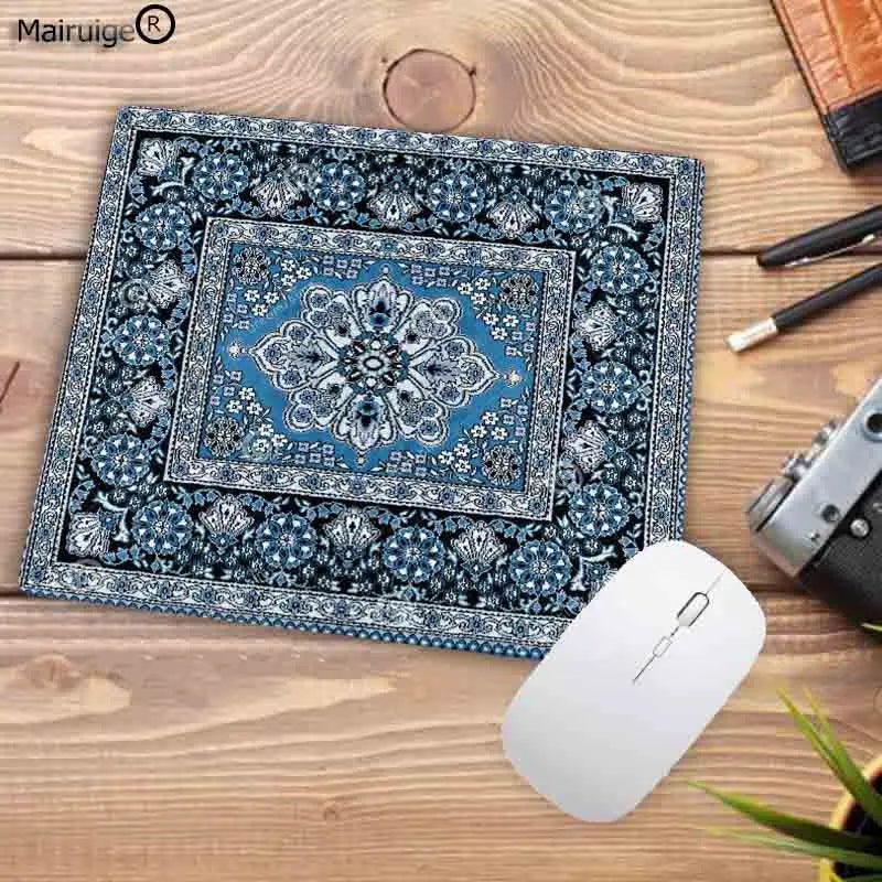 Carpet Mouse Pad 22x18cm – Non-Slip Small Mouse Mat