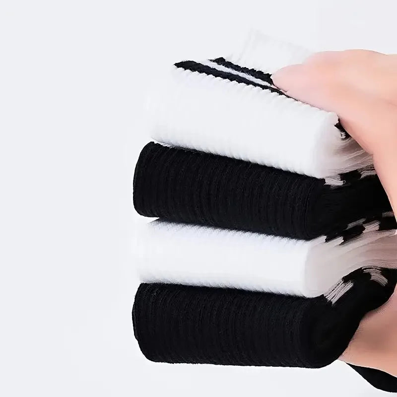 Crew Sports Socks Breathable Sweat Absorbing Athletic Socks