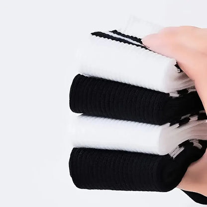 Crew Sports Socks Breathable Sweat Absorbing Athletic Socks