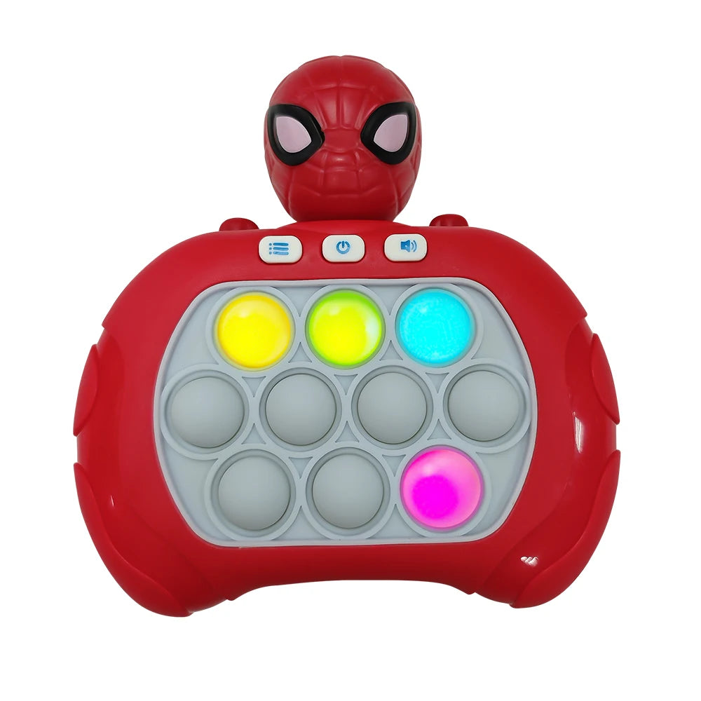 Spider-Man Quick Push Pop Game – Electronic Fidget Toy for Kids & Adults