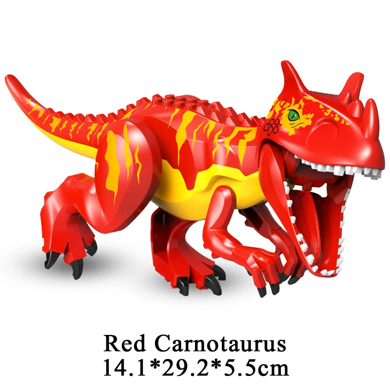 Jurassic Dinosaur Building Blocks – T-Rex, Raptor & More