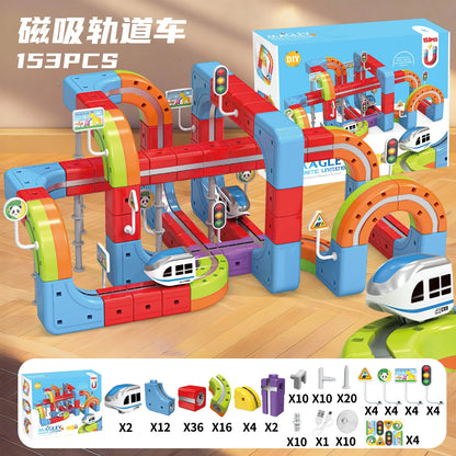 Magnetic Train Toy Anti Gravity Track Electric Rail Car