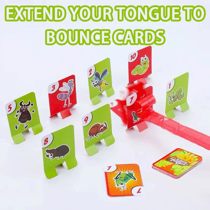 Frog Tongue Board Game Interactive Family Party Toy