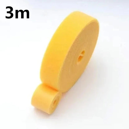 1/5M Cable Organizer Tape – Reusable Wire Winder & Cord Management Tie
