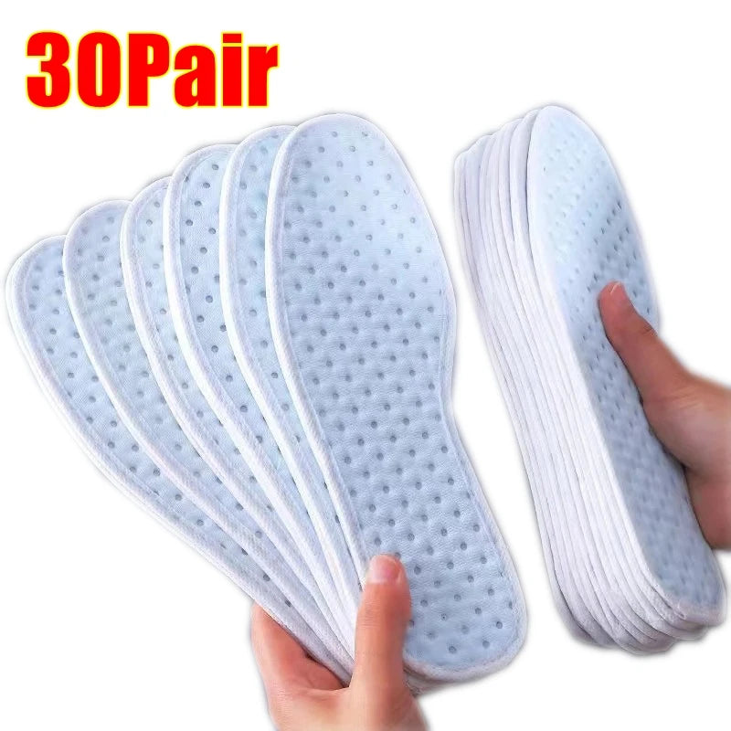 Bamboo Charcoal Insoles Breathable Deodorizing Sports Shoe Inserts