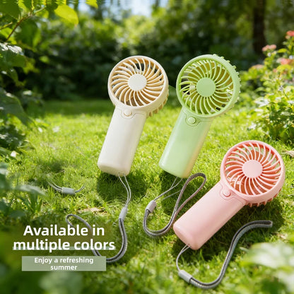 Handheld Mini Fan Rechargeable Portable Pocket Cooling Fan