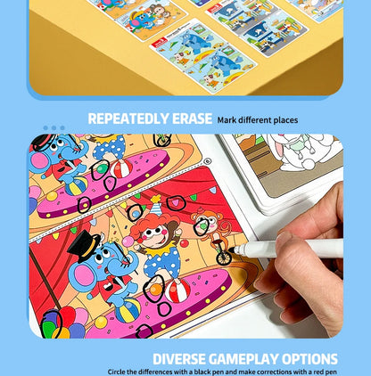 Find the Difference Game Concentration Training Puzzle Set