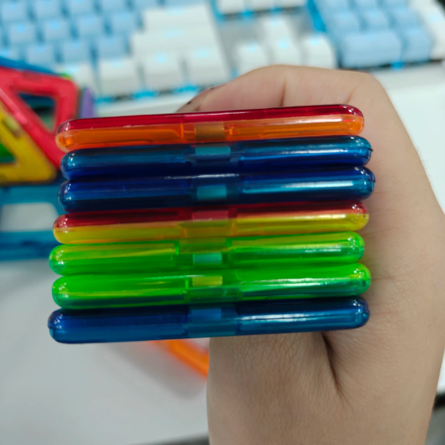Magnetic Building Blocks STEM Educational Construction Toys