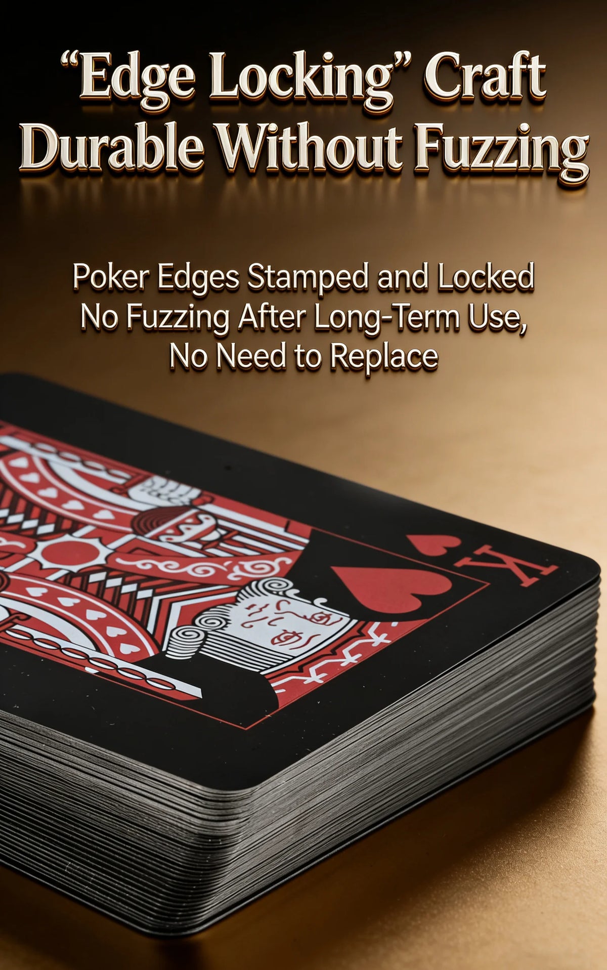 Waterproof Playing Cards – PVC Poker Deck