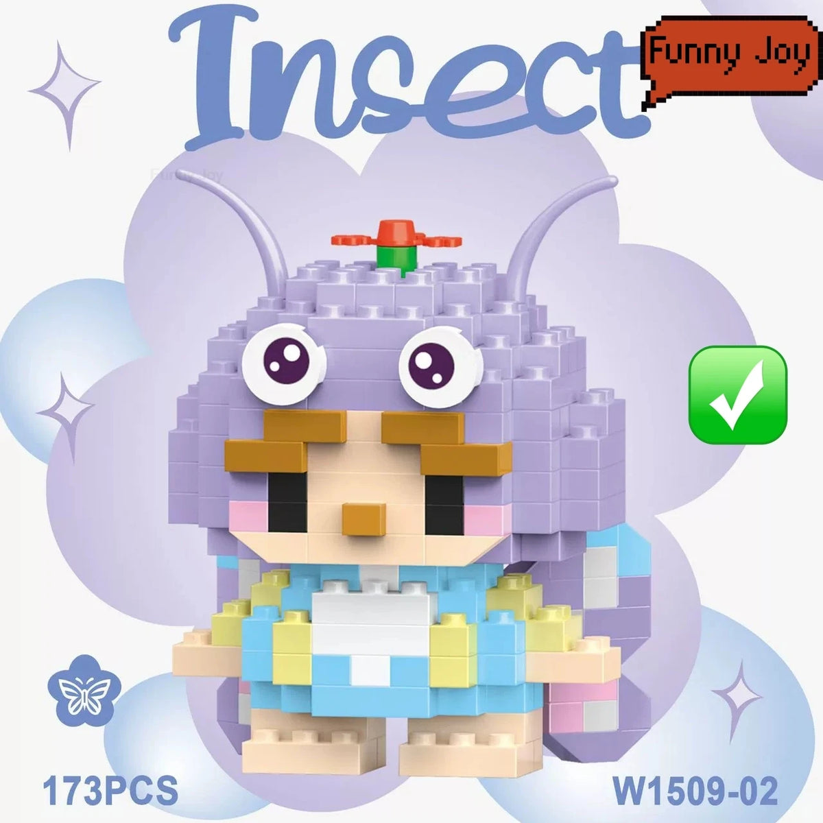 Insect Building Blocks – 3D Animal Model Set