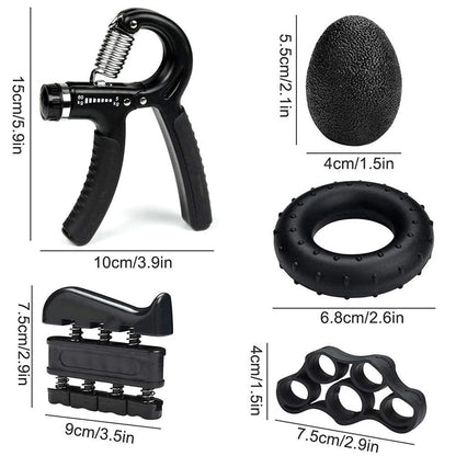 Build stronger hands and forearms anywhere with adjustable resistance, compact portability, and versatile grip-training accessories.