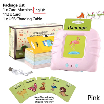 Talking Flash Cards Audio Learning Toy for Kids